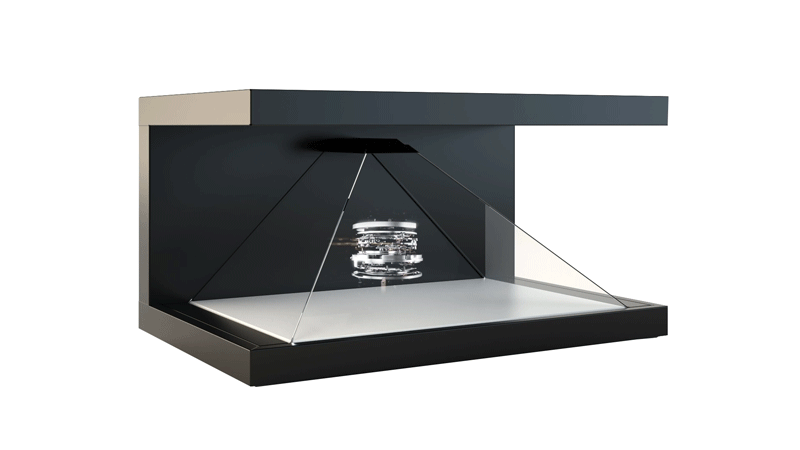 Dreamoc XL4 holographic display by Realfiction for generates attention at expo events and museums