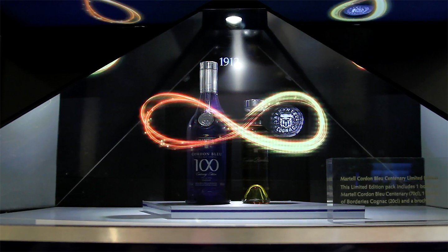 Brand activation example with mixed reality