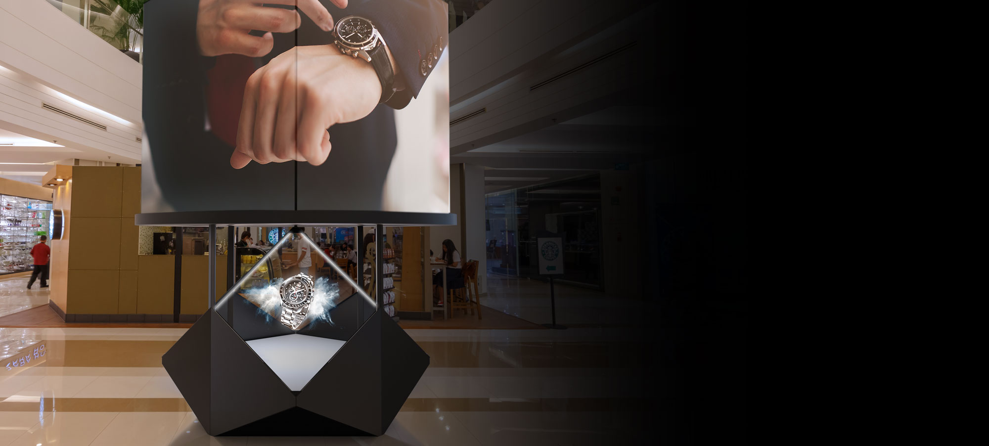 Dreamoc Diamond in shopping mall