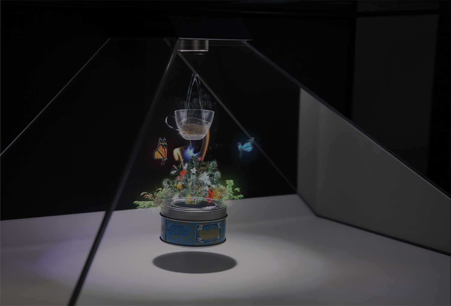 3D holographic content for hologram display