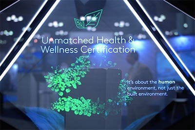 Hologram for events and tradefairs